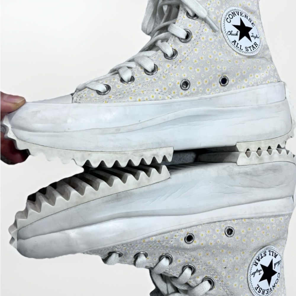 CONVERSE Run Star Hike Platform High Daisy Sneakers Shoes US Women's 6.5